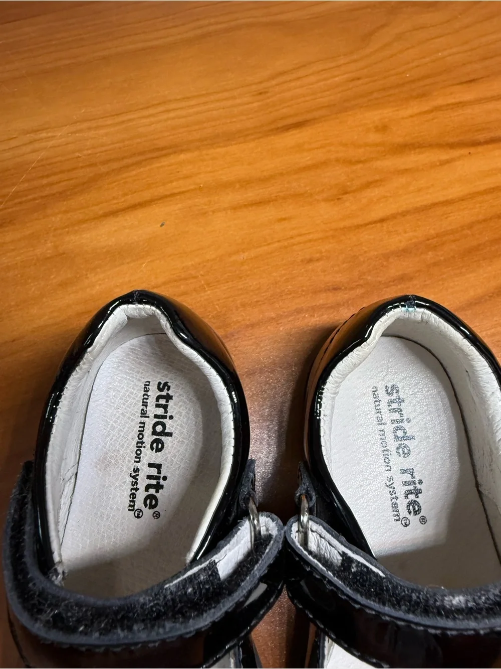 Stride Rite Girls Mary Jane Patent Leather Black Shoe Dressy Toddler kids 7